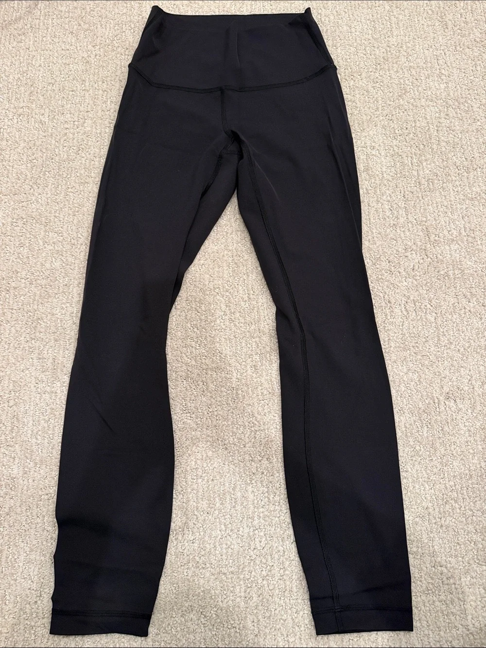 Lululemon Black Mid Waist Active Leggings
